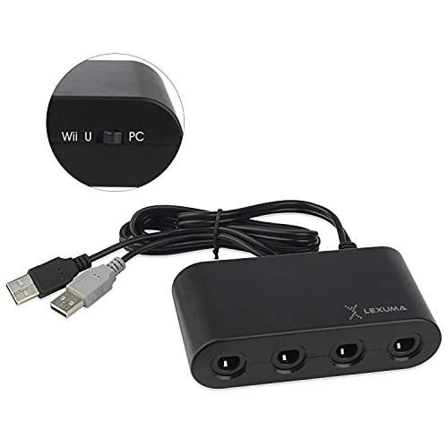 GameCube kontroler Adapter za Wii U, Nintendo Switch i PC USB by Lexuma