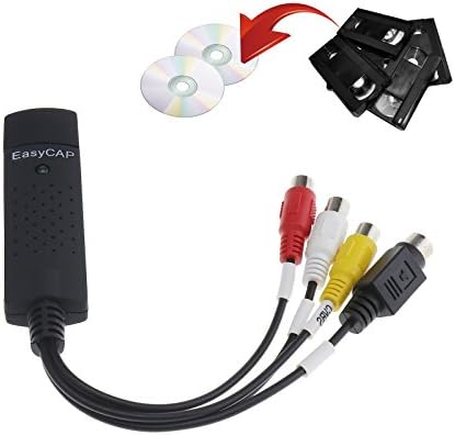 Micro Traders EasyCap USB 2.0 adapter TV Video Audio VHS do DVD adapter za snimanje Converter