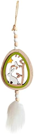 Cat Gnome Ornament One Privjesak za Uskrs Uskrsni dekoracija Kućna jaja Početna Uskršnji drveni šuplji privjesak Garland EN