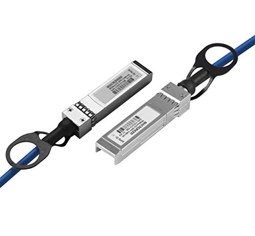 Plavi 10G SFP+ DAC Twinax kabl, 10GBase pasivni bakarni kabl za direktno pričvršćivanje, 0.5 M, 10 Gbps SFP+ kabl za skladištenje,