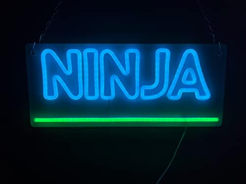 Anime Ninja Neon Sign -Cool LED neone lampice Znakovi, USB Powered Janpanese Neon Sign za spavaću sobu Kids Game Soba Party Zidni