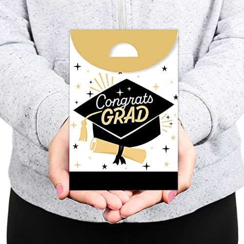 Velika tačka sreće Zbogom srednjoškolska škola, zdravo koledž - Diplomirani poklon Favorističke torbe - Party Goodie Boxes - set od
