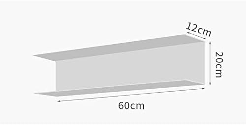 Mtylx multifunkcionalna polica,-zabrana metalna zidna polica, plutajuće police Zidni prikaz zidova zaslon za spavaću sobu dnevni boravak