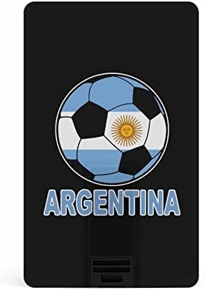 Argentina Soccer USB Drive Credit Card Design USB Flash Drive U Disk Thumb Drive 64g