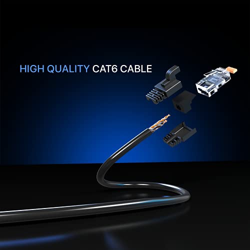Maximm CAT 6 Ethernet kabel 0,6 ft, CAT6 kabel, LAN kabel, internet kabel i mrežni kabel - UTP