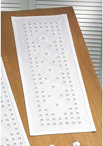 Permin broje Hardanger Tabela Runner Stitch kit Hardanger, 37x103cm, DIY, 75-4831