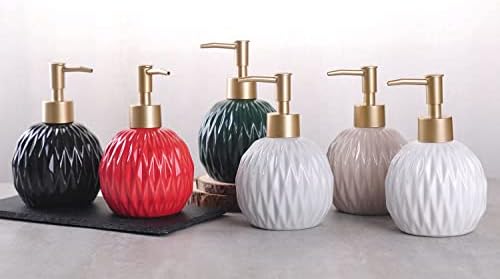 WHJJY smeđi keramika GOLD sapun za kupaonicu, sapun sa sapunom losiona za kuhinjsko umivaonik, punjenje tekućih sapuna za punjenje
