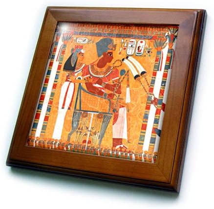 3drose Drevni Egipat Umjetnost egipatski kralj faraon Amenhotep egiptologije. - Uramljene Pločice