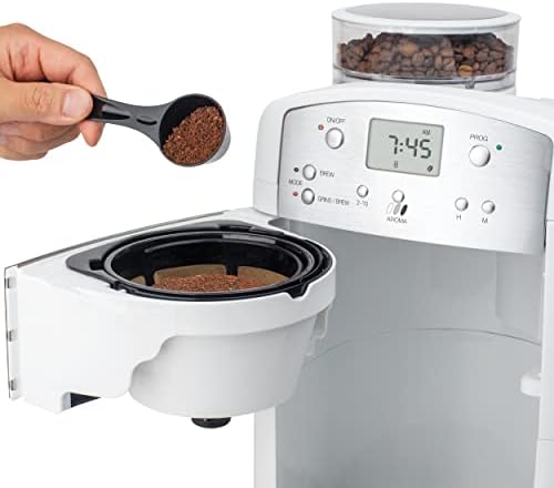 Capresso Coffeetely GS 10-šolja aparat za kavu sa koničnom grirlu, staklenom karafi 464.02 bijela