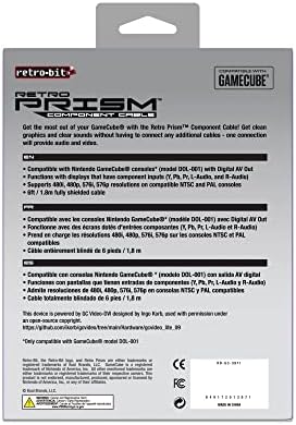 Retro-Bit Retro Prizma komponentni kabl za Gamecube