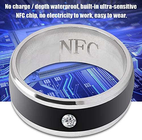 NFC Smart prsten Multi funkcija, pametni prstenovi Čarobni nosivi uređaj Vodootporna elektronika Mobilni telefon Pribor ugrađen u