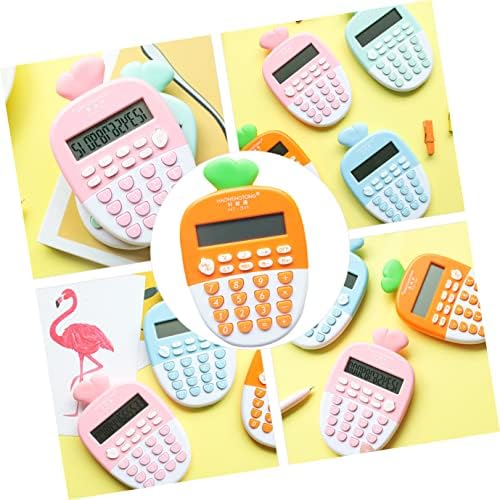 Stobok 2pcs kalkulator Naučni fakultet nasumični školski ručni šargaretni elektronski školski komentar Mali studenti Divno osnovna