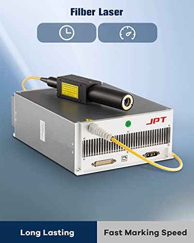 20W JPT mopa vlakna laserska engrar laserska mašina za označavanje 7,9 X7.9 Mašina za laseru od čvrstog stanja za metalni aluminijski