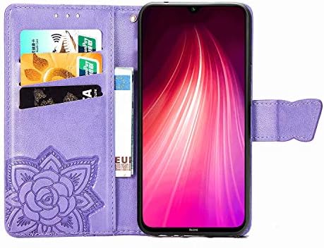 Zyzxhzd Samsung Galaxy S20 Plus 3D Butterfly Flower torbica za novčanik, Galaxy S20 Plus PU kožna preklopna telefonska školjka sa