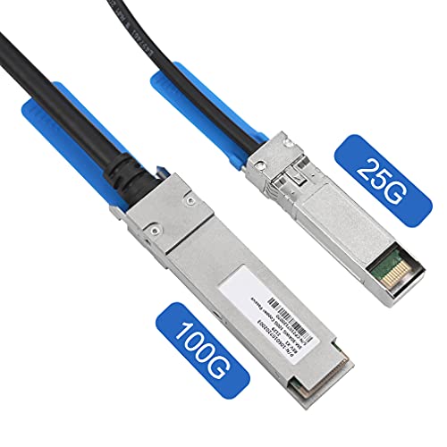 CYSKY 100g QSFP28 DAC kabl, 2-metarski pasivni direktni priključak Bakarni Twinax kabl za Cisco, Ubiquiti, D-Link, Netgear, Mikrotik,