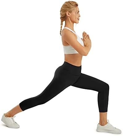 Styleword Womens Yoga Hlače sa džepovima Visoki struk vježbanje trčanja