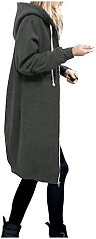 Pamučna kapuljača Ladys poslovna kapuljača čvrste jakne Spring dugih rukava Tenic Classic Slim Fit Zipup Soft