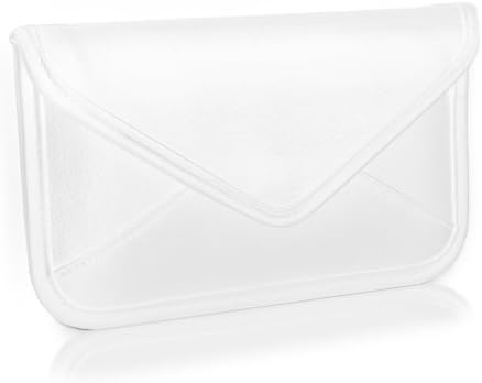 Boxwave Case kompatibilan sa Kyocera Basio4 - Elite kožna glasnik torbica, sintetička kožna poklopac koverte za kovertu za koferu