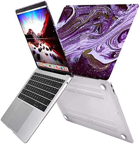 Miwasia kompatibilan sa MacBook AIR 13 inčnim kućištem, 2020. 2019. Izdanje sa ID-om za dodir i 2 pakovanja štitnici za tastaturu,