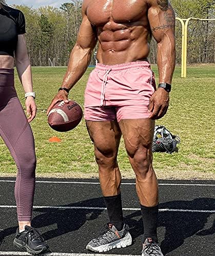Everworth muške kratke hlače od 5 inča Athletic Gym Hotsa Bodybuilding Kratke kratke hlače Ležerne trke