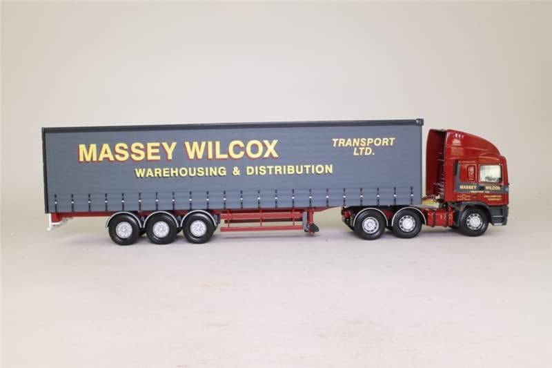 Corgi za ERF Curtainside Massey Wilcox ograničeno izdanje 1/50 Diecast kamion unaprijed izgrađen Model