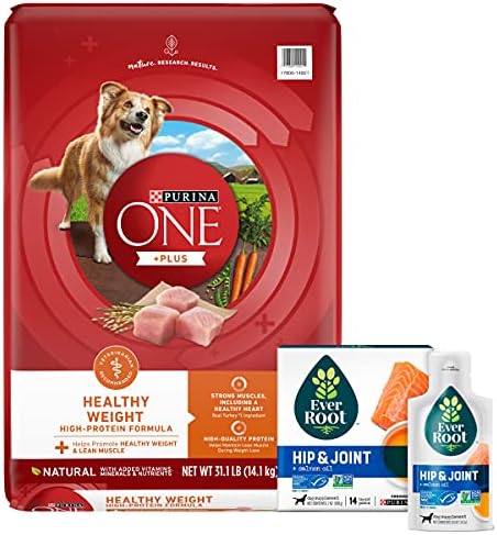 Purina paket paketa za kontrolu težine suha hrana za pse i suplementi za Hip i zajedničke pse, ONE +Plus sa EverRoot-om