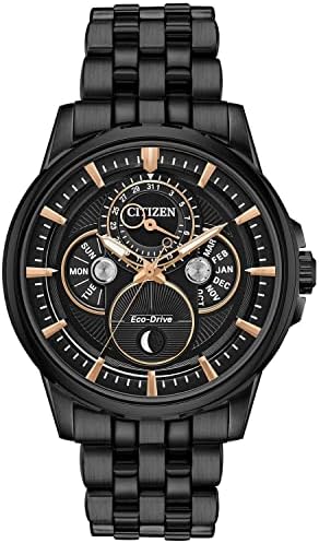 Citizen Men's Calendrier Eco-Drive sat, Nerđajući čelik