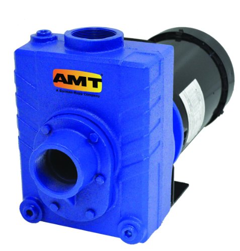 Amt pumpa 2762-95 samousisavajuća centrifugalna pumpa, Liveno gvožđe, 1-1/2 HP, 1 faza, 115/230V, kriva a, 2 NPT ženski usisni i amp;