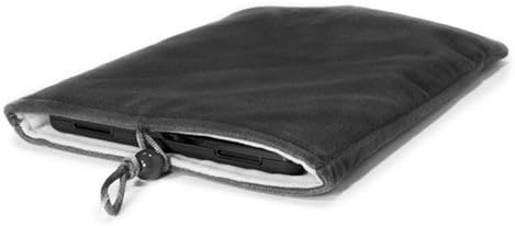 Boxwave Case kompatibilan s Elektrovom SQ101 - baršunastom torbicom, meka velur torba za vrećicu sa crtežom za Elektrow SQ101 - Jet