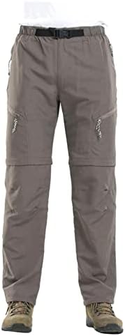 Uneedvog muških kabriolet sa planinarskim hlačama na otvorenom otvorene brzine suhih pantalona za ribolov teretni pantalone