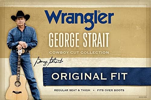 Wrangler muški George Strait kaubojski kroj Original Fit Jean