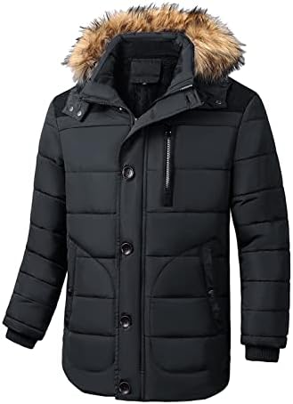 XXBR zimski kaputi za muške, odvojive parka s kapuljačom patent zatvarač patentnih jaktina na otvorenom vjetrootrni debeli topli kaput