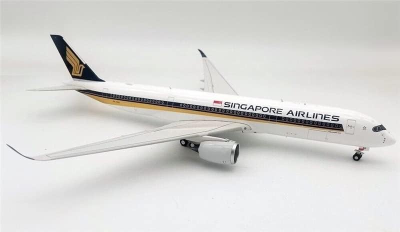 Tokom leta 200 Singapore Airlines A350-941ULR 9V-SGG sa postoljem ograničeno izdanje aviona 1/200 DIECAST unaprijed izgrađen Model