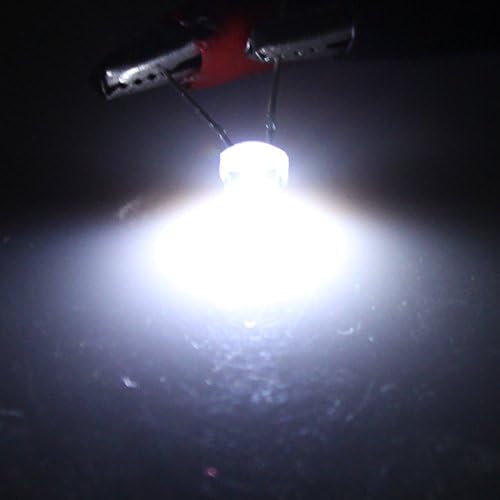 Aexit 20pcs 5 mm diode bijele svjetlosne LED svjetiljke Emittion Diode Schottky Diode sa žarulje