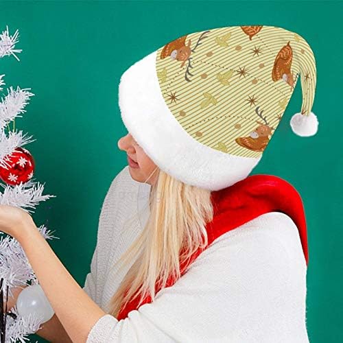 Božić Santa šešir, životinja Božić Holiday šešir za odrasle, Unisex Comfort Božić kape za Novu godinu svečani kostim Holiday Party