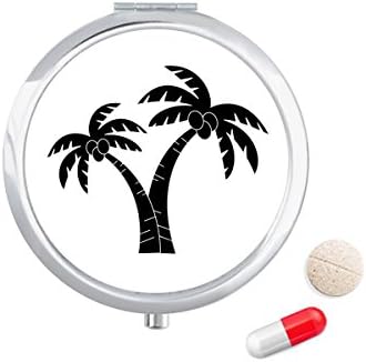 Kokosova Biljka Za Biljke Na Plaži Džepna Kutija Za Skladištenje Lijekova
