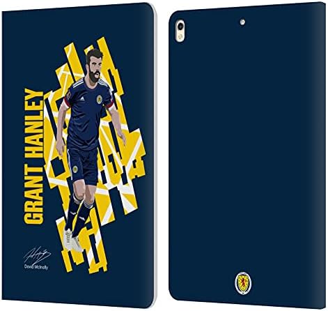 Dizajni za glavu Službeno licencirano Škotska Nacionalna fudbalska reprezentacija Scott McTominay Playeri Kožne knjige Novčanik Cover Cover Cover Cover Compatibible sa Apple iPad Pro 10.5