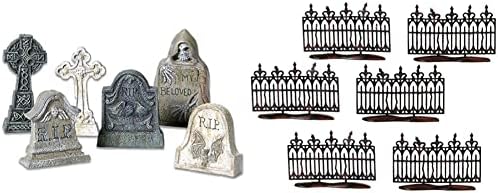 Odjel 56 Halloween Pribor za seoske kolekcije Nadgrobni spomenici Figurini set i oprema za noći za Noć vještica za selo Zbirke Spooky