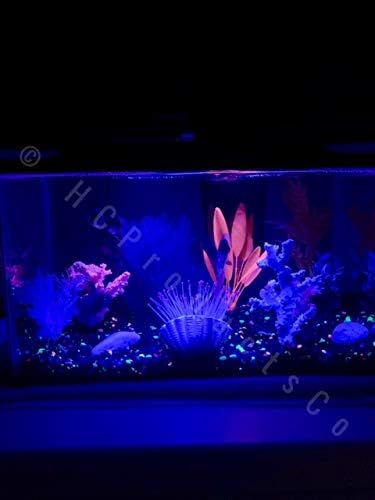HCProductsCo LED svjetla za akvarijum s daljinskim upravljanjem sa 20 boja i opcijama pokreta