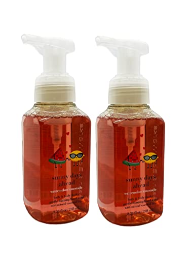 Kupatilo & amp; Body Works lubenica limunada nježni pjenasti sapun za ruke 8.75 unce 2-Pack