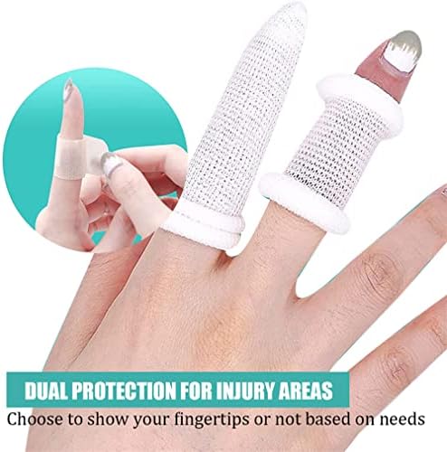 Finger Bandage 20 kom finger Cots finger Protector prva pomoć cjevasti zavoji rukavi prsta za uganuće prstiju oticanje