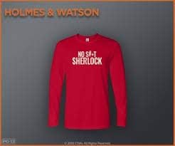 HOLMES i WASTON-Original Promo T-Shirt Original Promo stavka Will Ferrell Dugi rukav