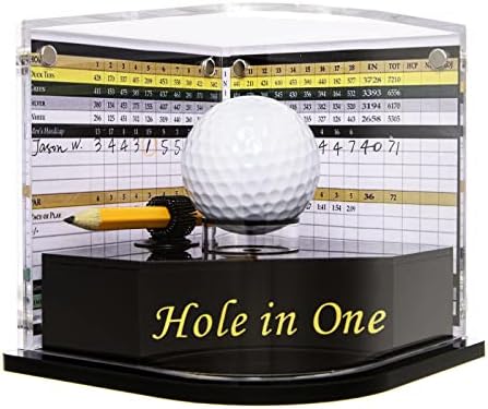 Hyipme Golf Ball Expion futrola za rupu u jednom golf kuglicom sa punim okvirom za prikaz rezultata, Golf pokloni, pribor za muškarce
