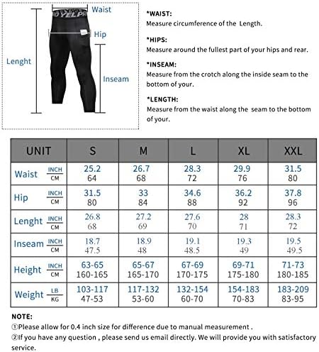 Muške kompresijske hlače s džepovima 3/4 vježbanje suho fit Baselajeri Donje rublje Sportski trke za trčanje Capris 3 pakovanje