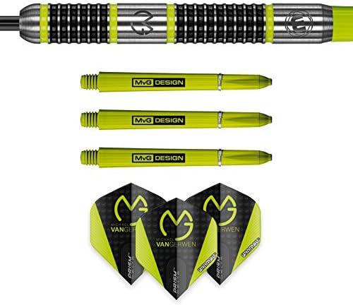 Winmau Michael van Gerwen MVG Aspire Tungun Steeltip Darts Set 25g sa prizmima i najlonskim osovinama