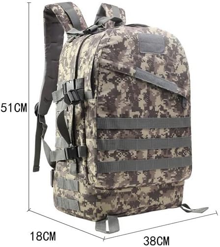 Lhelca Vojni taktički ruksak velika vojska 3-dnevne bagere napadački paket ruksaci na otvorenom i lovački ruksak za muškarce