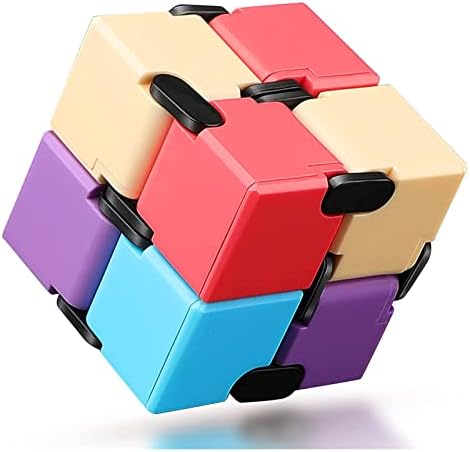 Dgvenchy Infinity Cube Fidget igraii, kocke za olakšanje stresa i anksioznosti, senzorni gadget za beskonačnost za djecu i odraslu