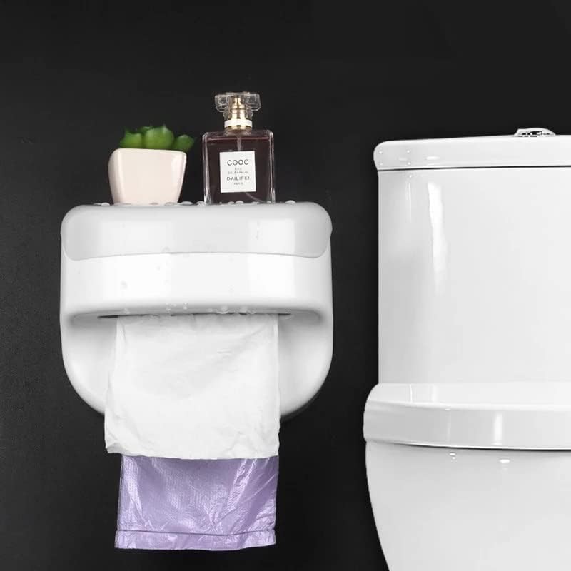 Pitajte me prikladan multifunkcijski toaletni držač vodootpornog udarca besplatnog držača za papirnate ručnike Pribor za kupaonice