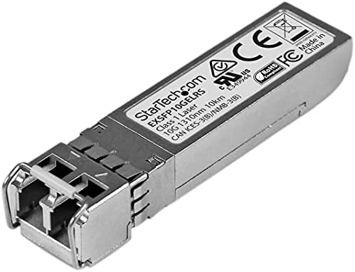 StarTech.com Juniper EX-SFP - 10GE-LR kompatibilni SFP+ modul - 10GBase - LR - 10GbE Jednomodni vlakno SMF optički primopredajnik-10GE