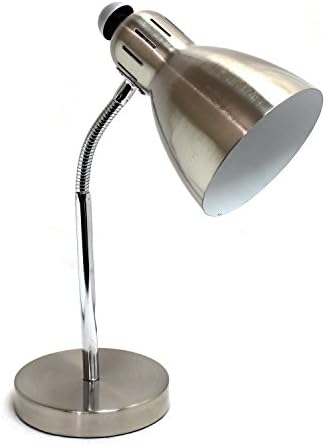 Jednostavni dizajni LD1037-BSN polu-fleksibilna stolna lampa, brušeni nikl